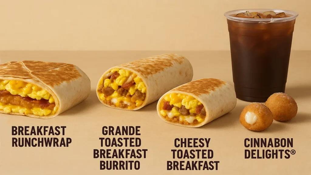 Taco Bell Breakfast Menu
